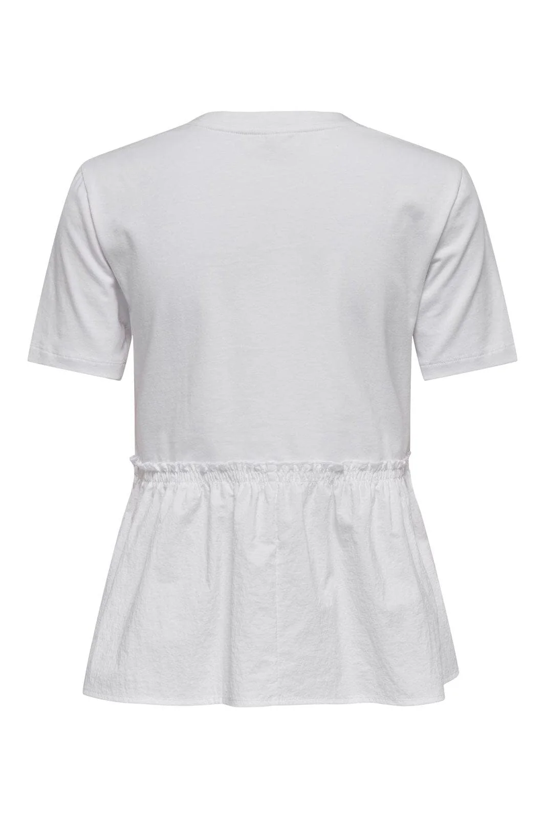 Only Onllia S/S O-Neck Mix Top Box