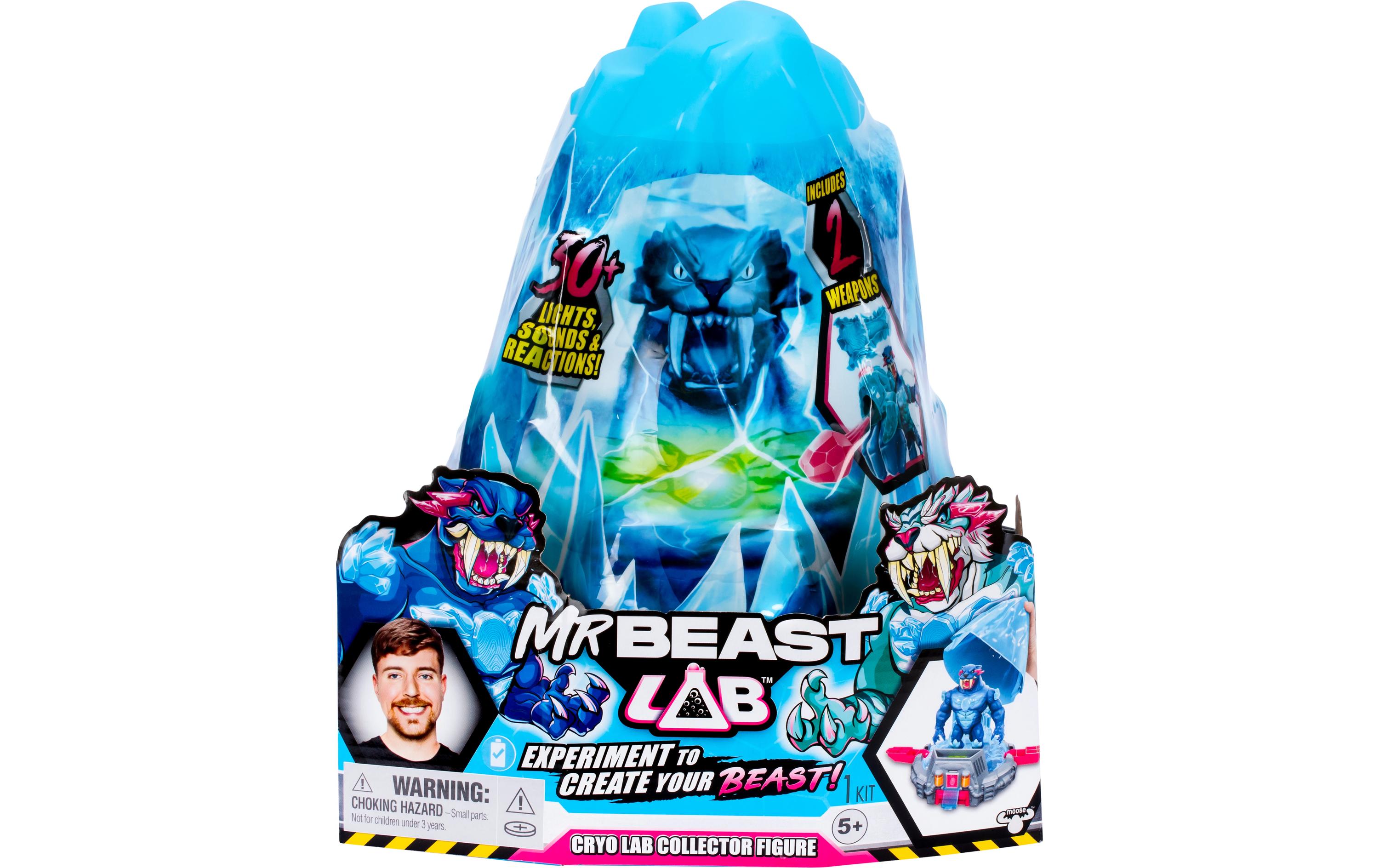 Experimentierkasten Mr Beast Lab Cyro ChamberKinderspielzeug mit Licht und Sound