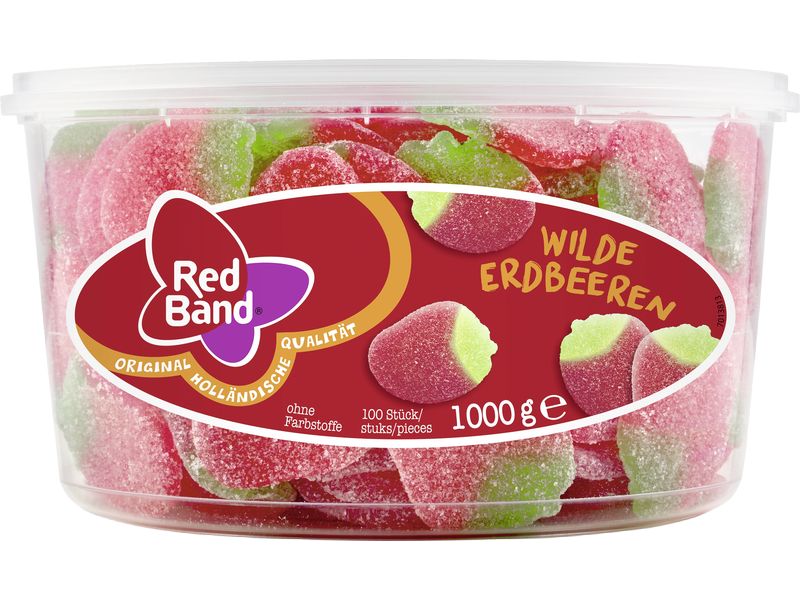 Red Band Wilde Erdbeeren 1000 g Der fruchtige Spass für Jung und Alt