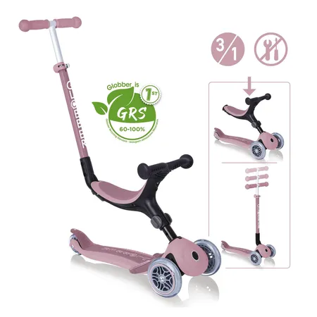 Authentic Sports Globber Go-Up Foldable Plus ECO beere