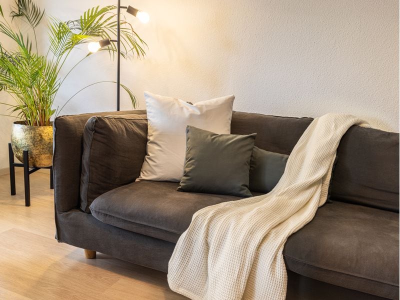 COCON Decke Waffeltuch 150 x 200 cm, Ecru Komfortable und luftdurchlässige Decke aus Baumwolle