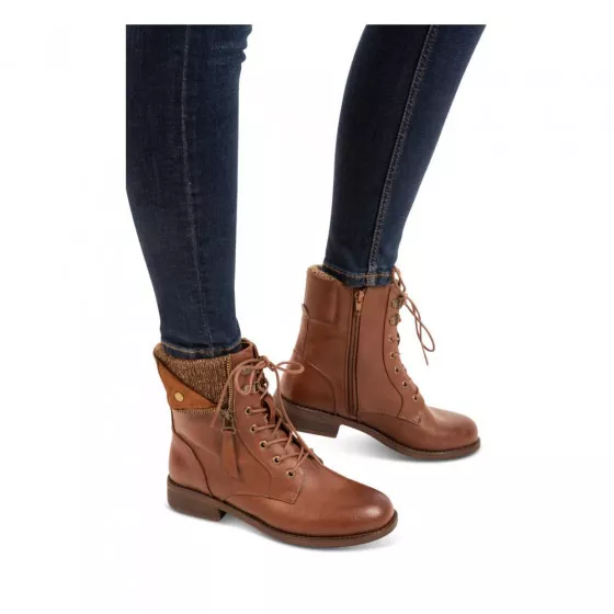 Bottines COGNAC MERRY SCOTT
