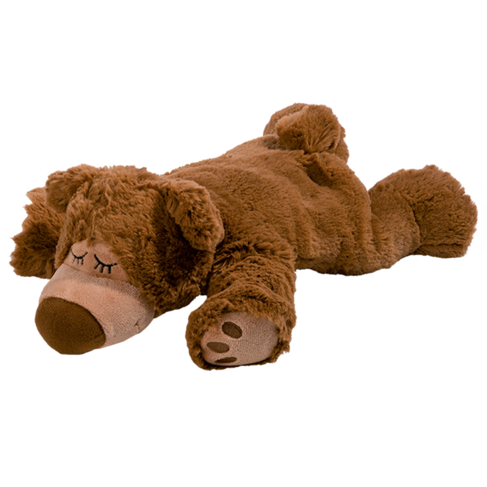 Warmies Warmteknuffel Slapende Beer Bruin32 cm