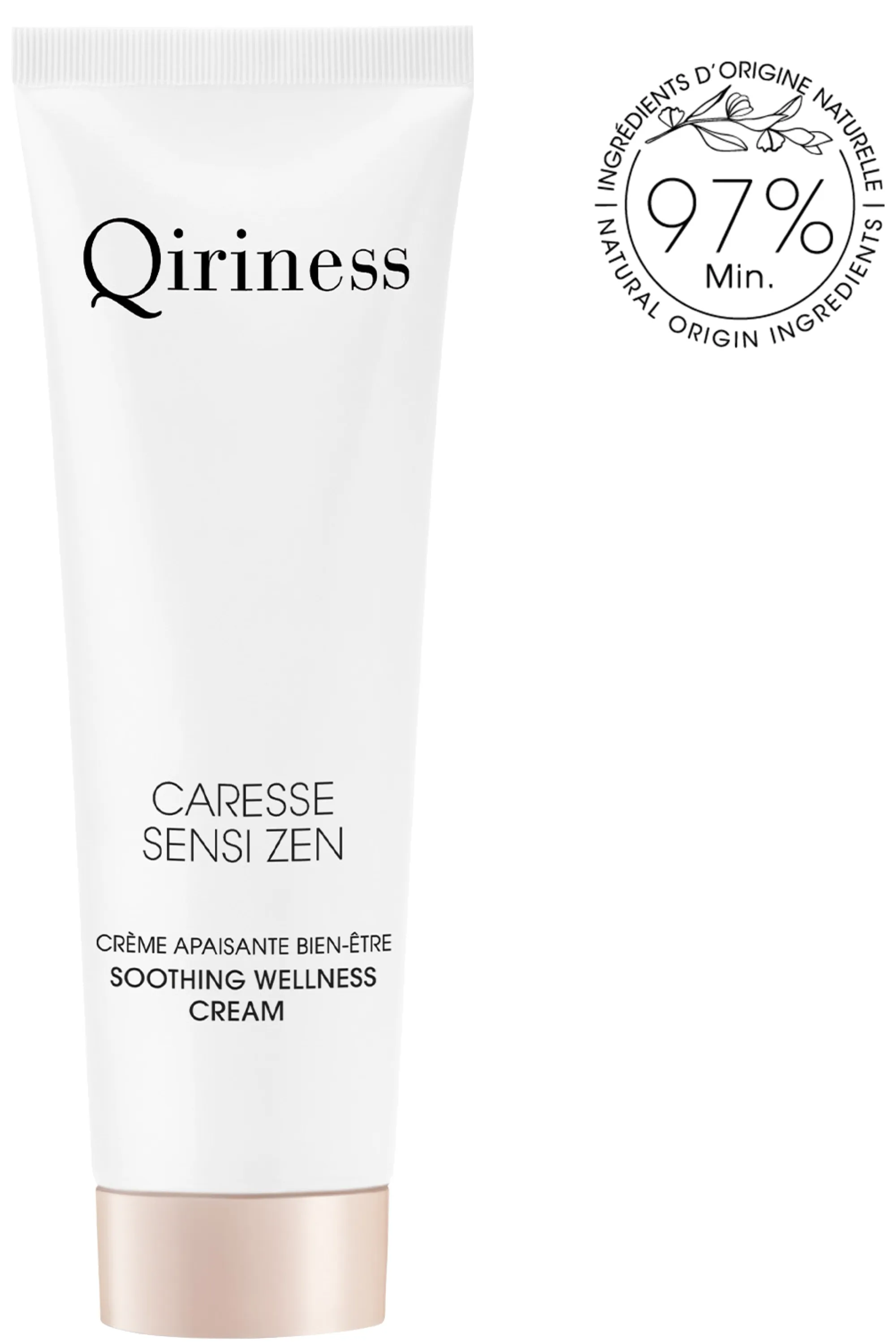Qiriness Crème hydratante Caresse Sensi Zen-50 ml