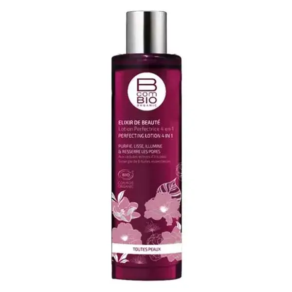 Loção aperfeiçoadora 4 em 1 BcomBIO Beauty Elixir 200ml