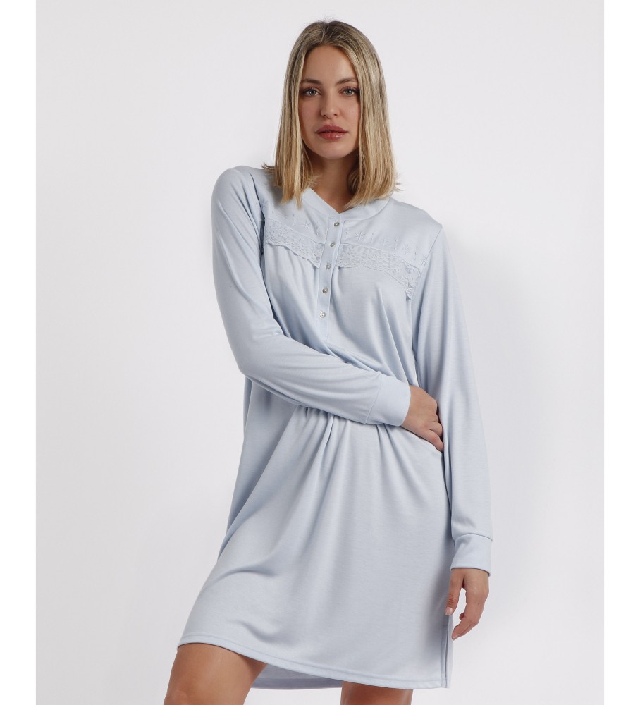 Camisola de manga comprida Admas Winter Classic, azul