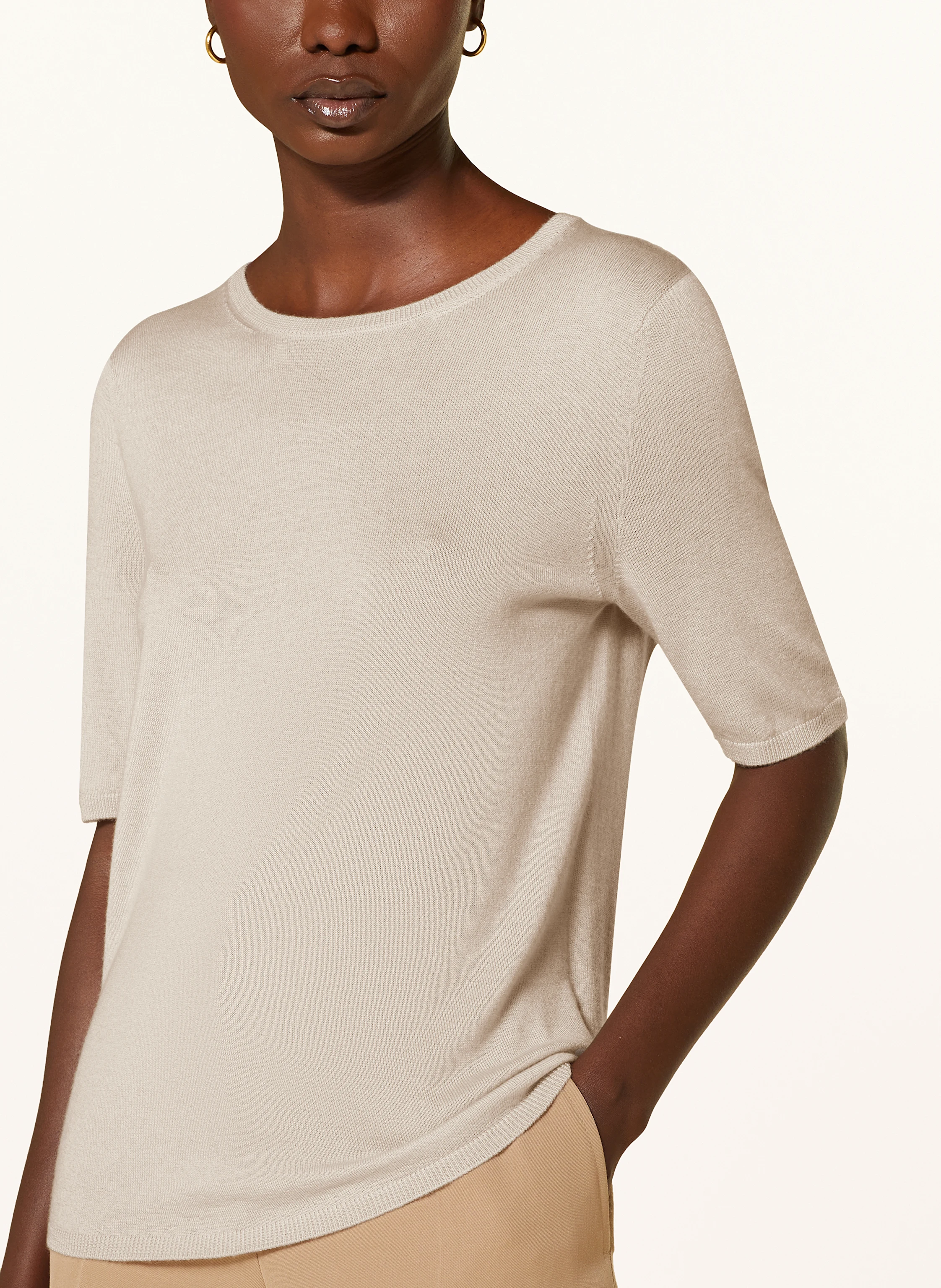 IRIS von ARNIM Strickshirt aus Cashmere mit Seide