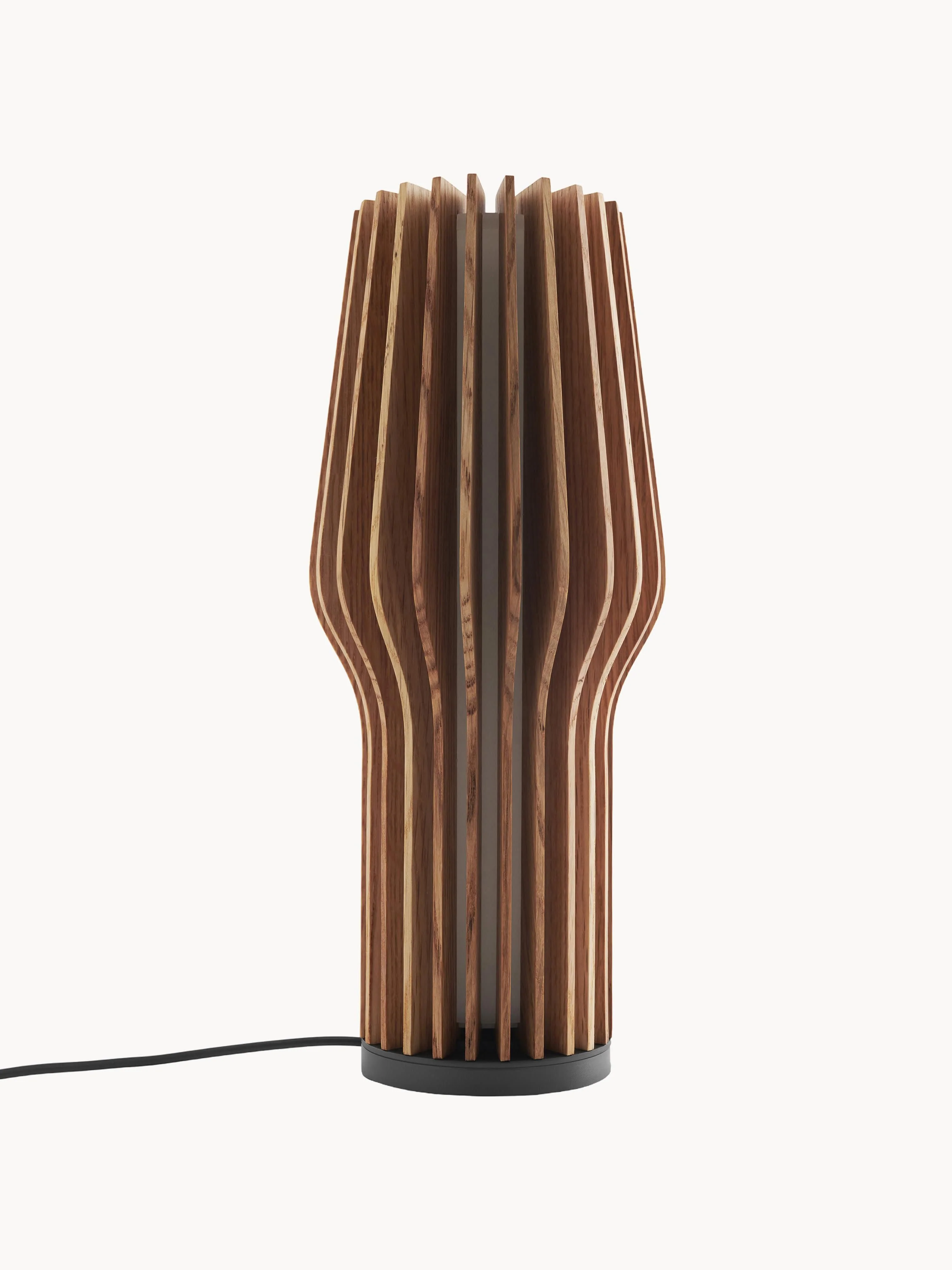 Kleine mobiele LED-tafellamp Radiant, dimbaar