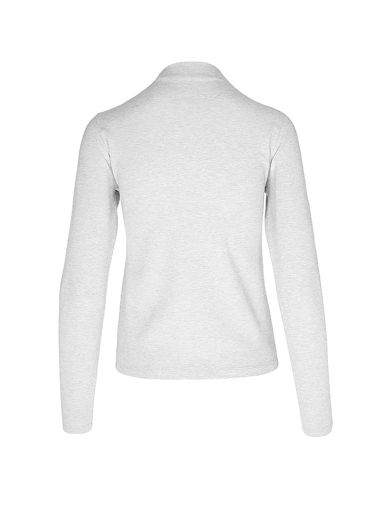 OPUS Rollkragenshirt SALIMAS  hellgrau