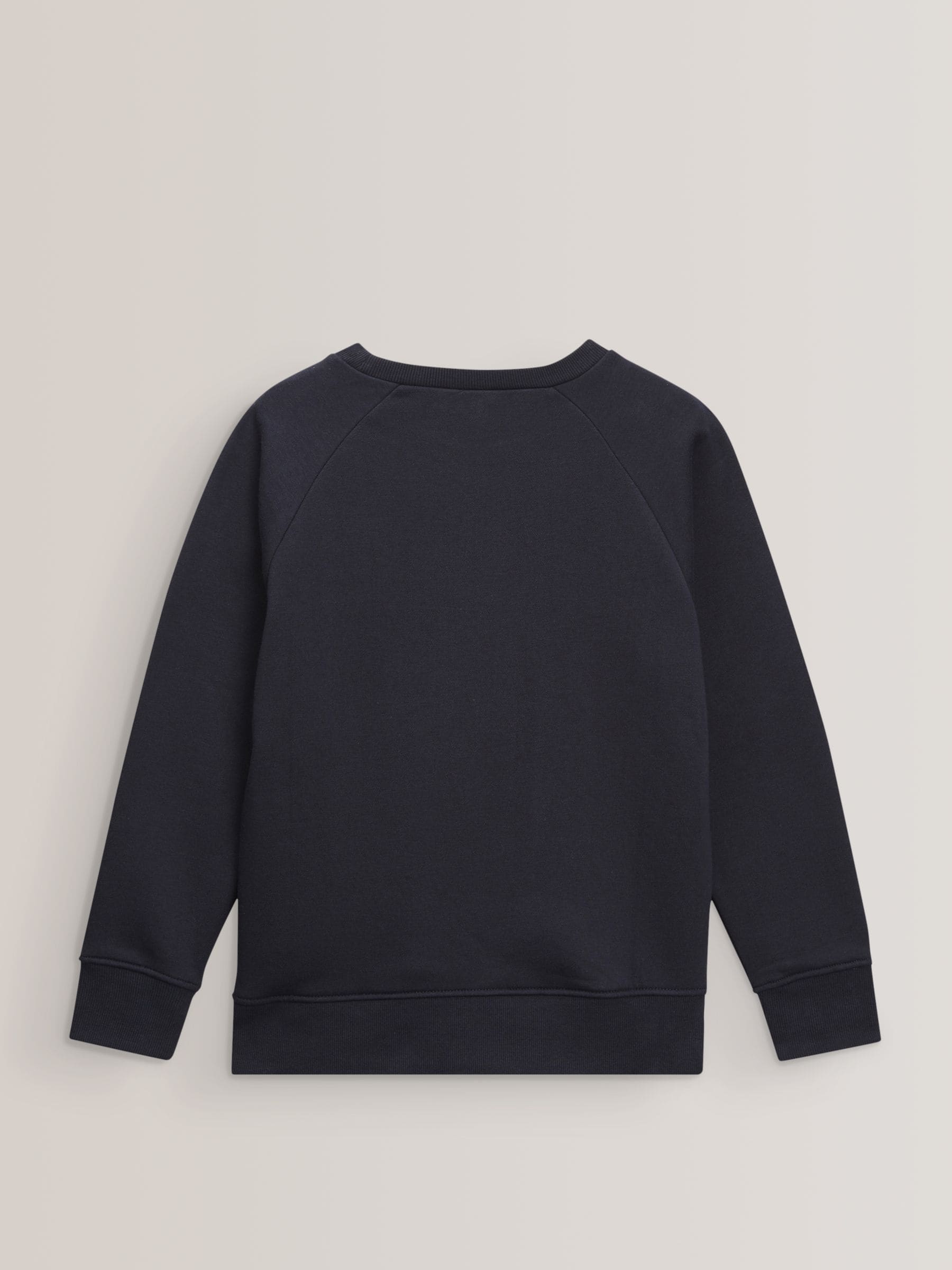 Donkerblauw - Schoolsweater met ronde hals (3-17jr)