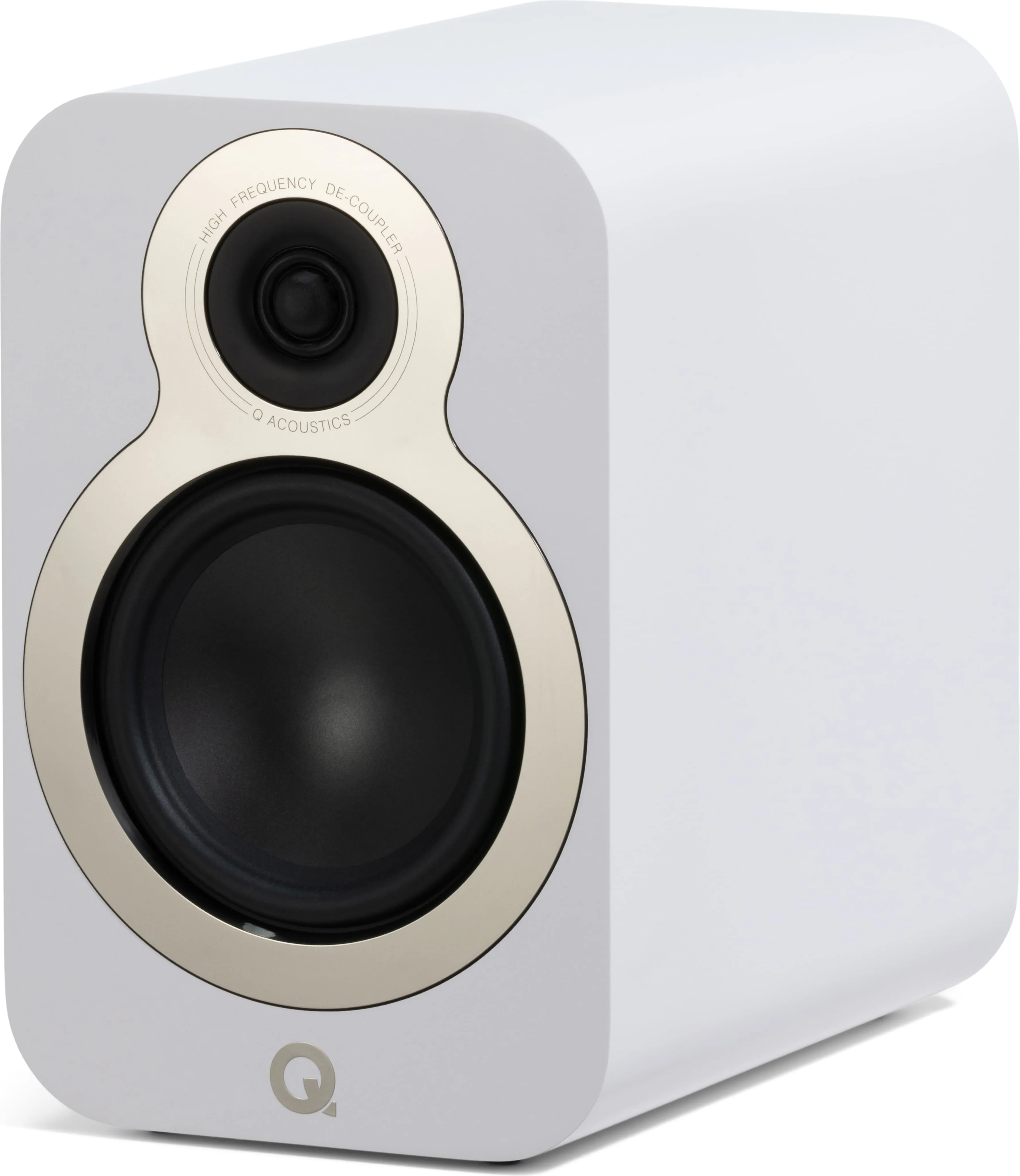 Q Acoustics 3020C Blanc mat (la paire) Enceintes bibliothèque