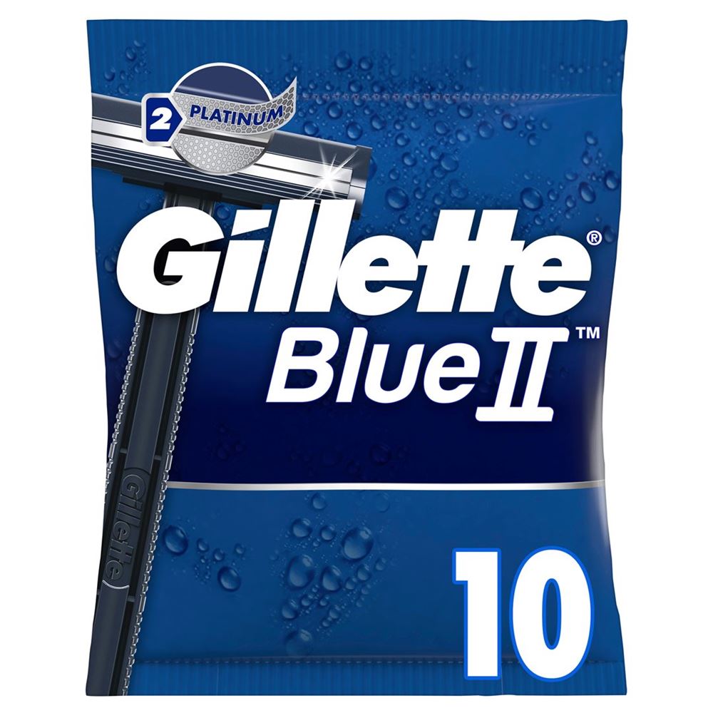 Gillette Blue II Einwegrasierer (neu) 10 Stk