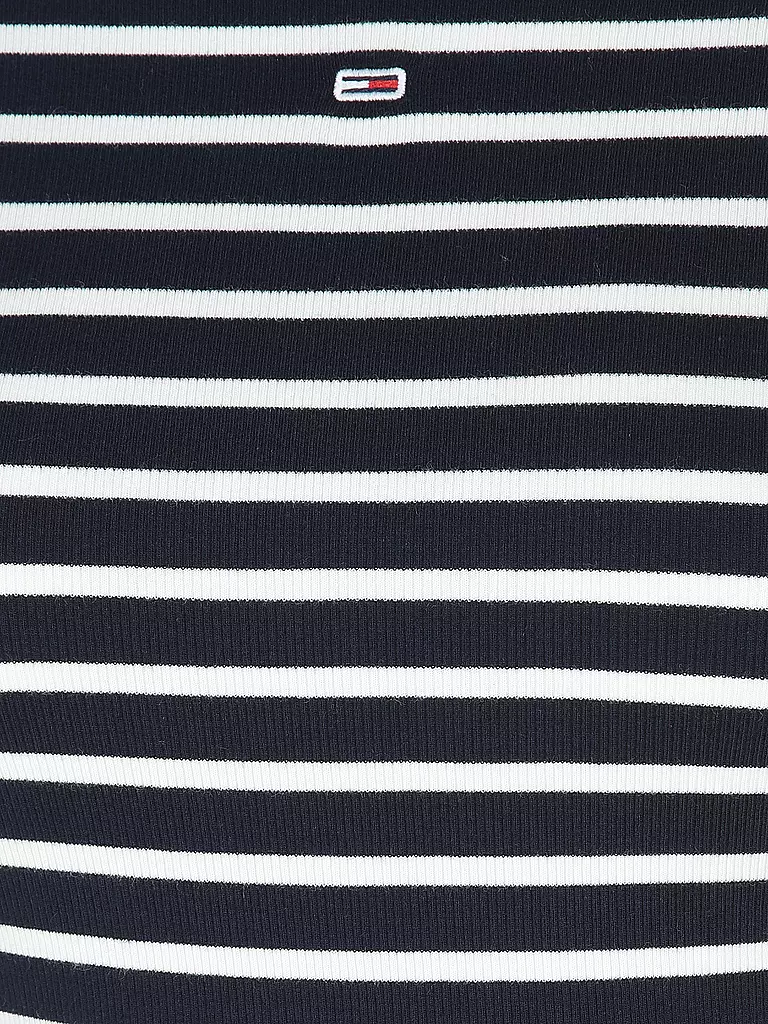 TOMMY JEANS Langarmshirt schwarz