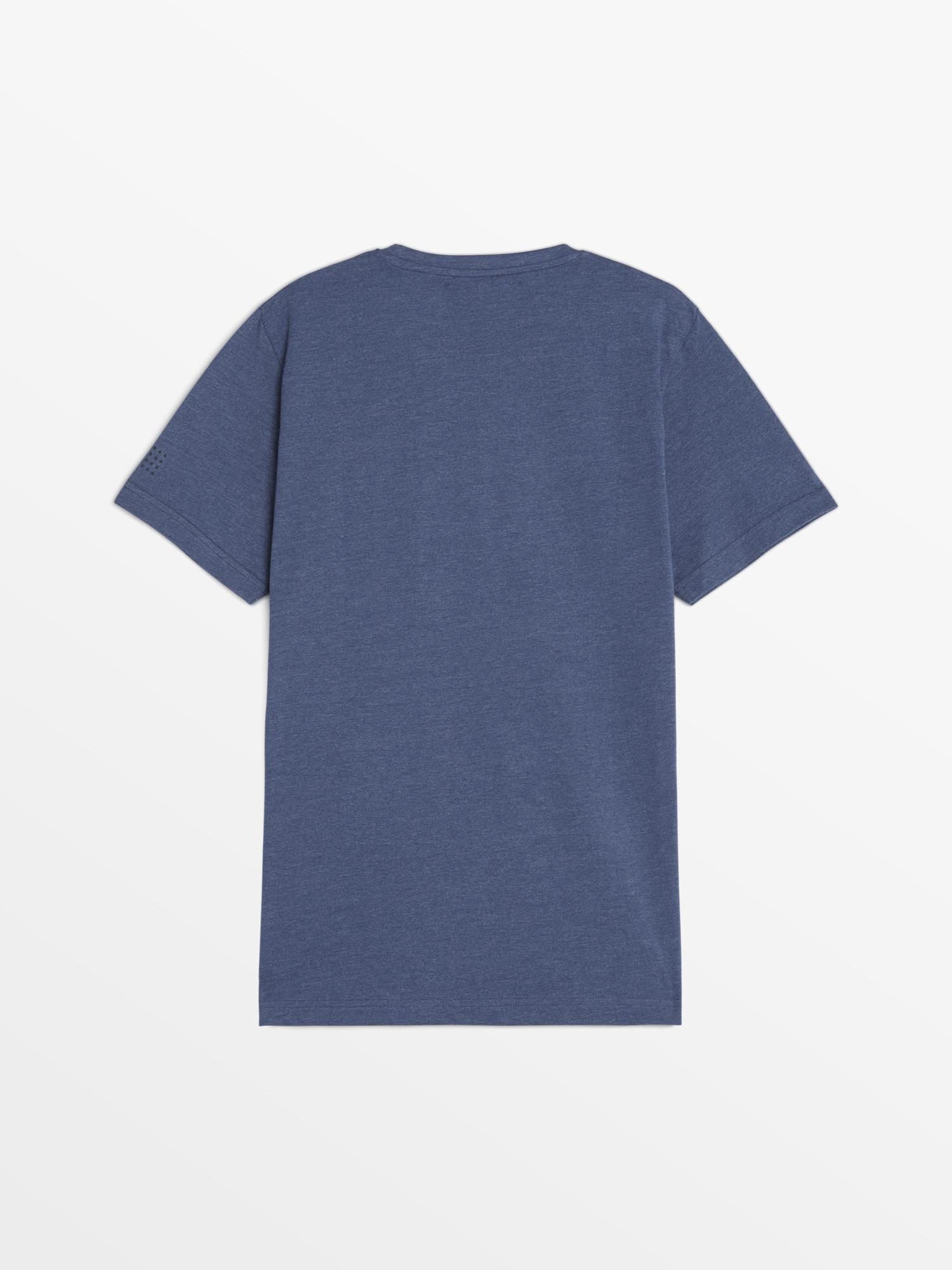 Tee Shirt Homme Manches Courtes Bleu