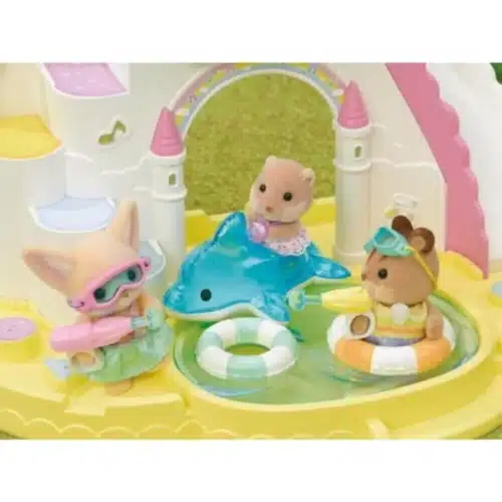 Sylvanian Families 5749 Trio Peutervriendjes Zwembad Fun