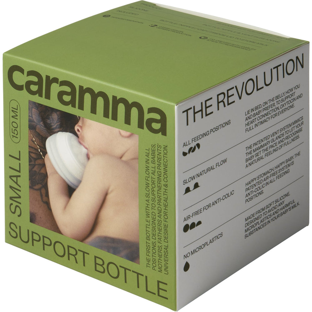 Køb Caramma Nautral Pure Silicone Support Flaske Small