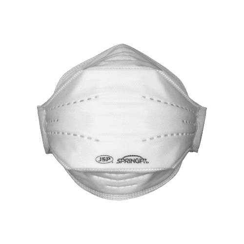 Masque de protection anti-poussières Springfit 431 FFP3 JSP trois plis sans valve