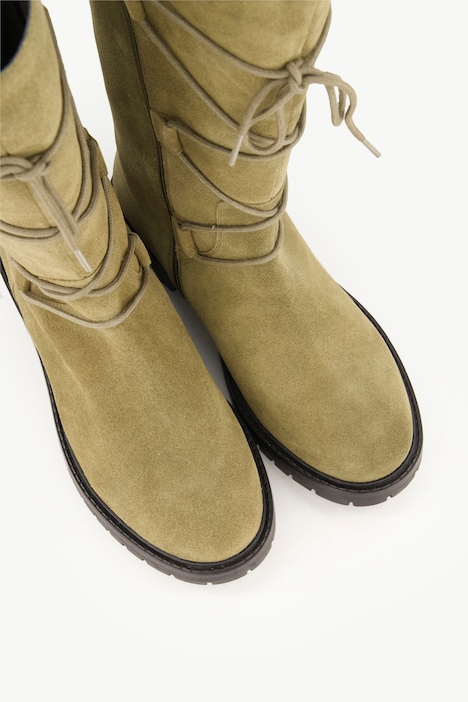 Lederstiefel, XL-Schaft, Weite H