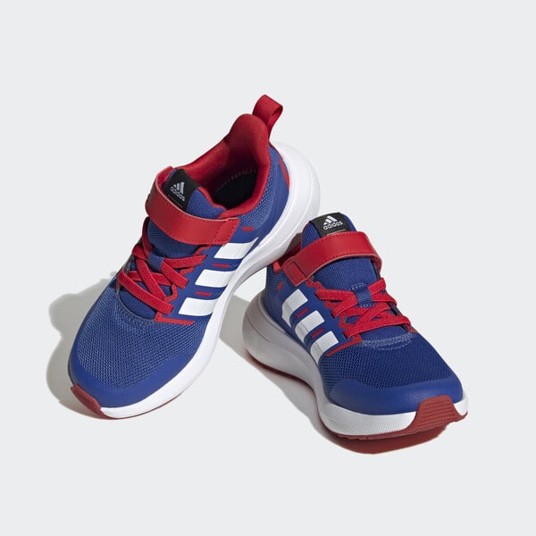 ADIDAS ORIGINALS CHAUSSURE À LACETS ÉLASTIQUES ET SCRATCH SUR LE DESSUS ADIDAS X MARVEL FORTARUN SPIDER-MAN 2.0 CLOUDFOAM