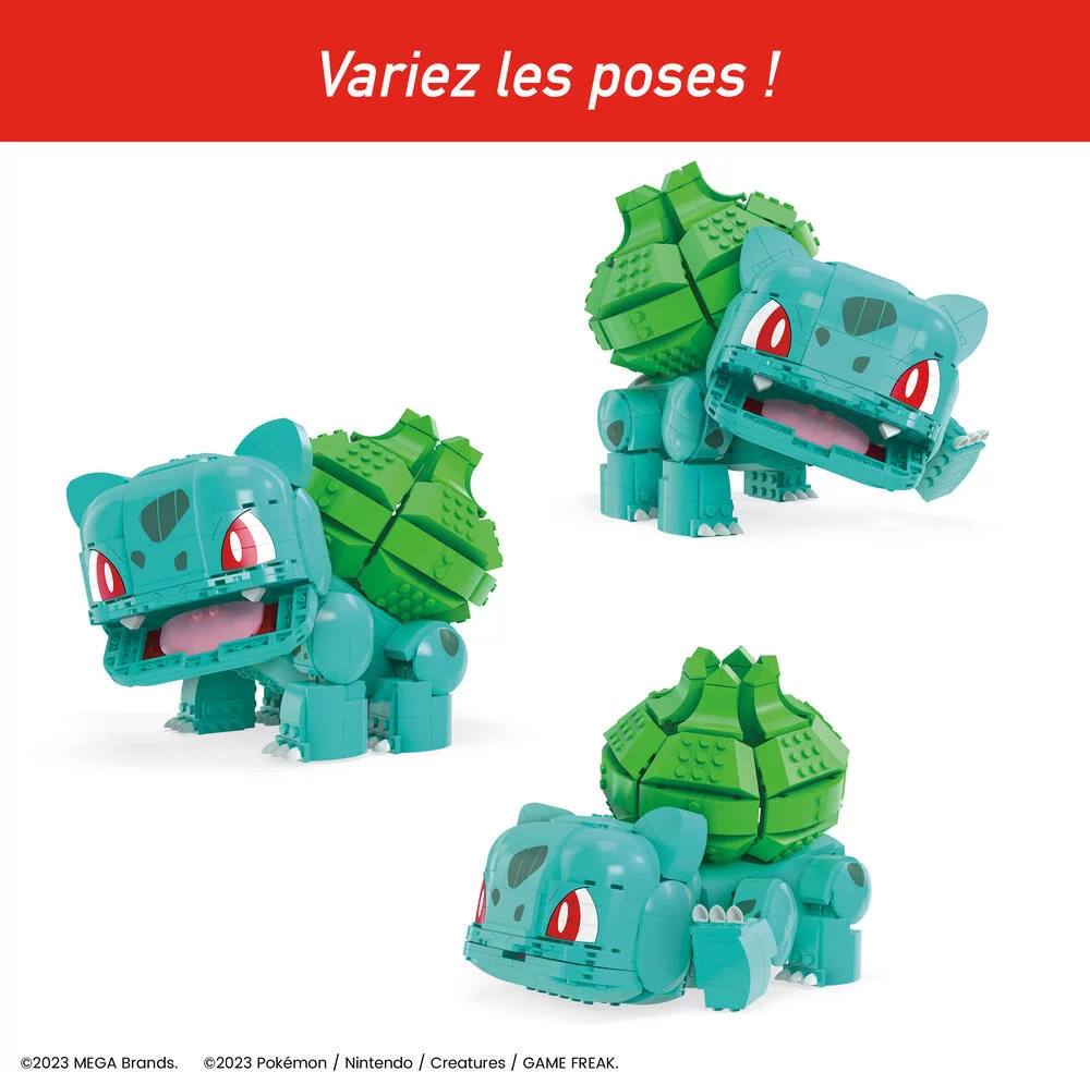 POKEMON - BULBIZARRE GEANT A CONSTRUIRE
