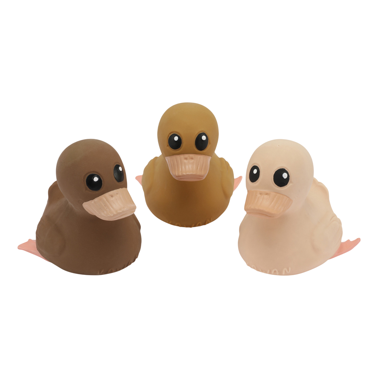 Baby Kawan mini rubber duck golden ochre