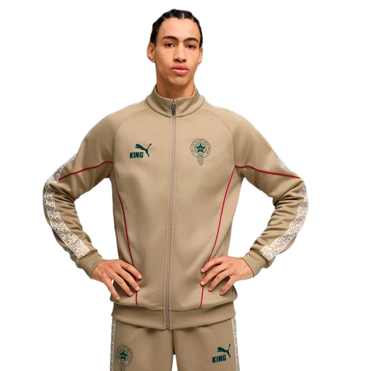 Casaco Puma Marrocos Pre-Match Mundial 2026