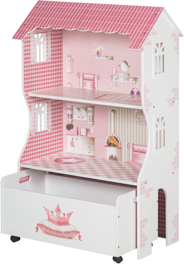 roba® Puppenhaus »Puppenvilla für Ankleidepuppen«