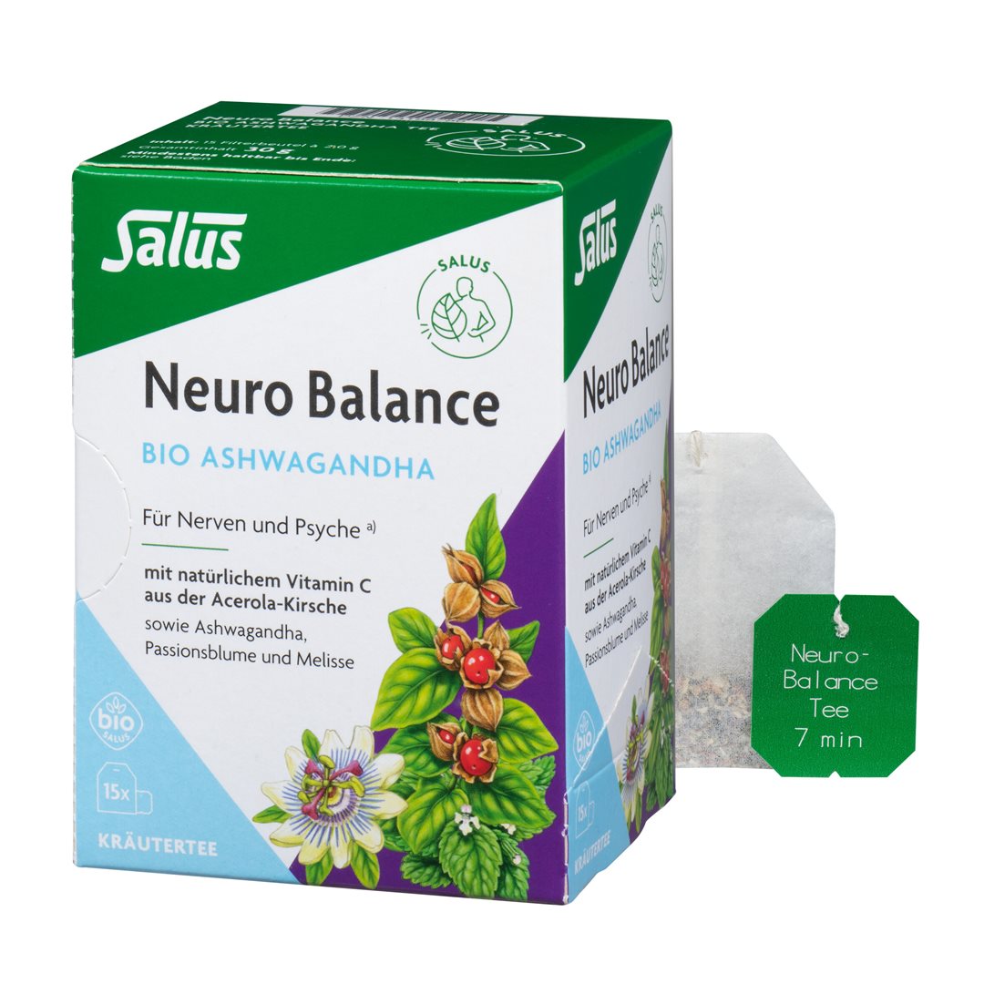 SALUS Neuro Balance Ashwagandha Tee Tees Bio Btl 15 Stk