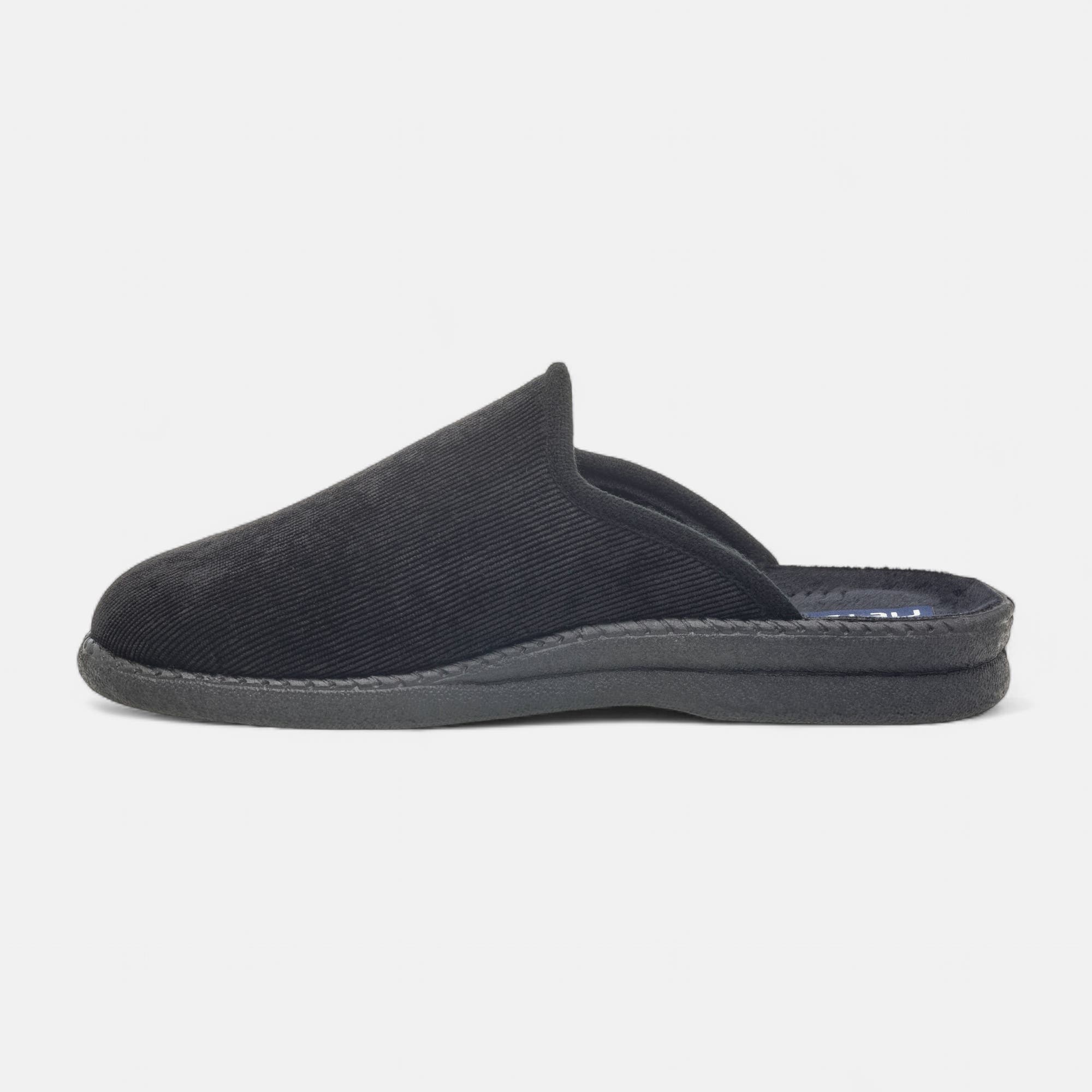 Pantoufles mules Homme noir