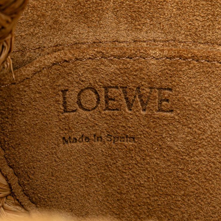 Loewe Vintage Loewe Crossbody Bag Beige