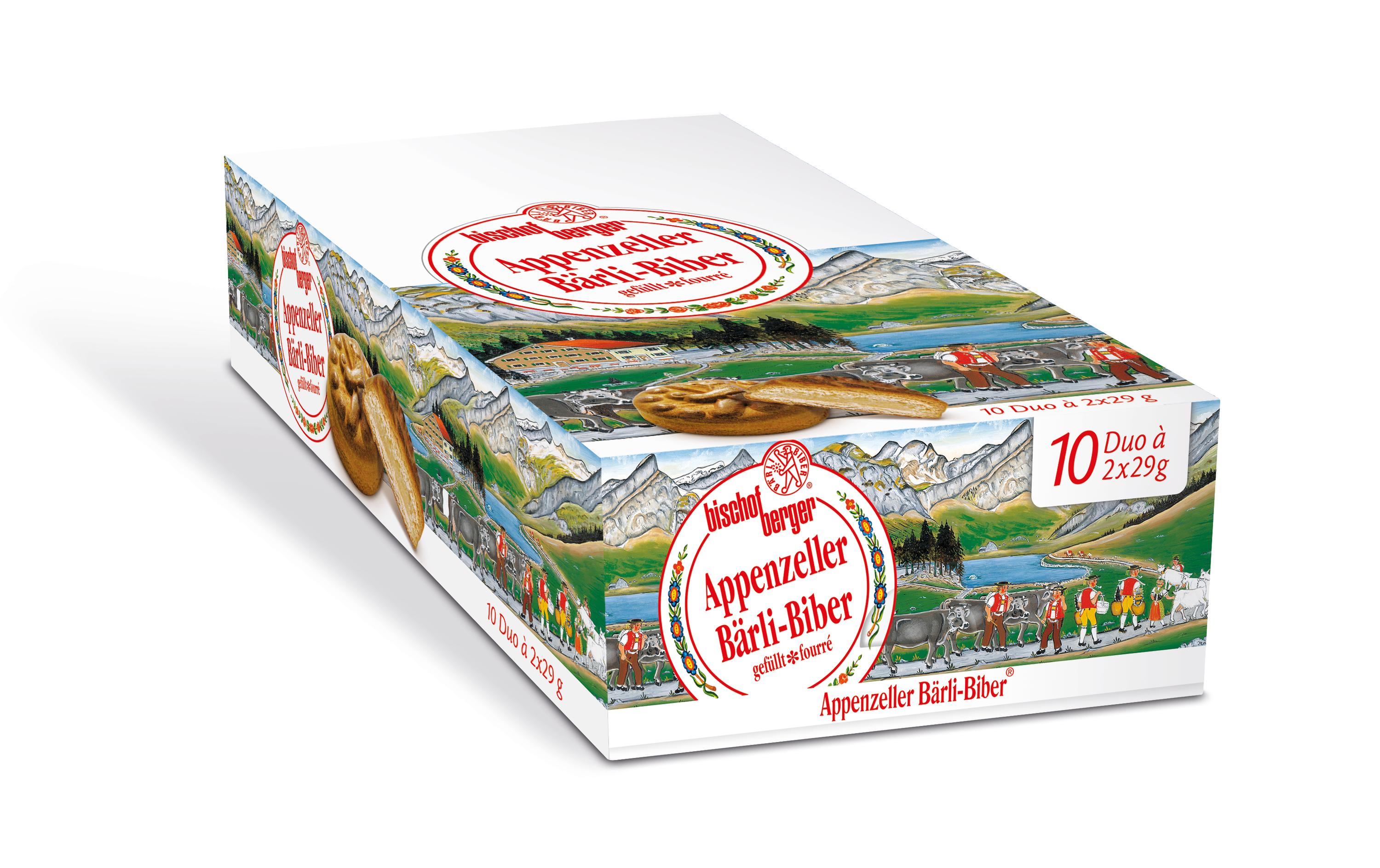 Gebäck Appenzeller Bärli – Biber 580 gGebäckspezialität aus dem Appenzell
