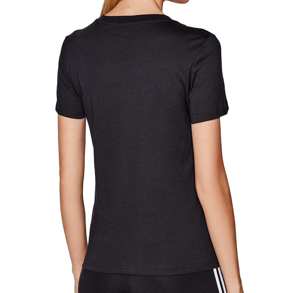 Adidas T-shirt Noir Femme Adidas Lin