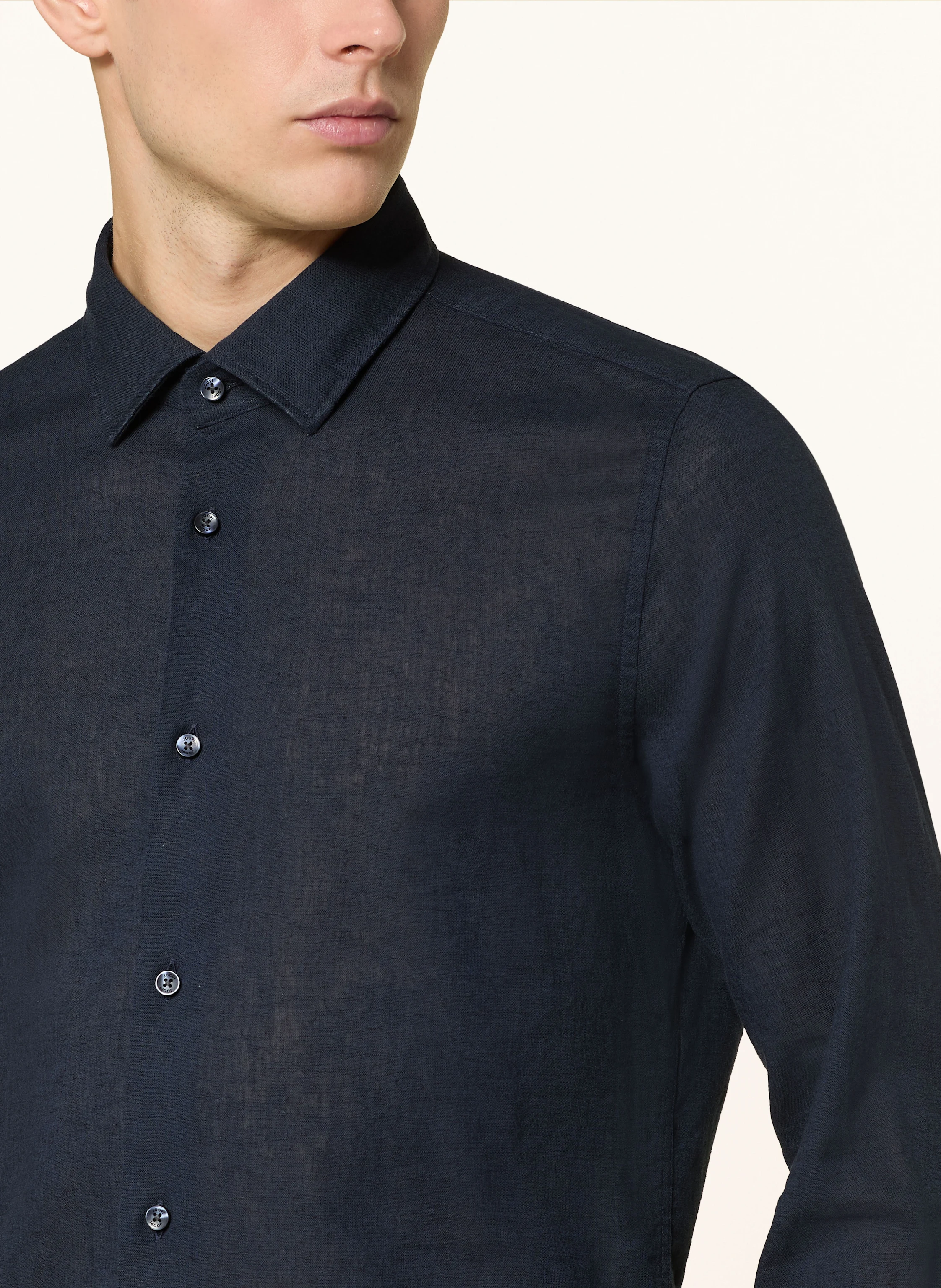 JOOP! Hemd PIT Slim Fit mit Leinen