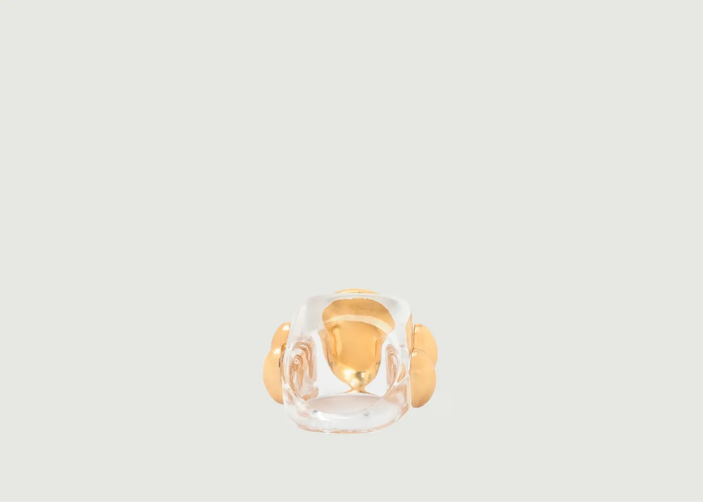 Bague en plastique I'm Invisible La Manso