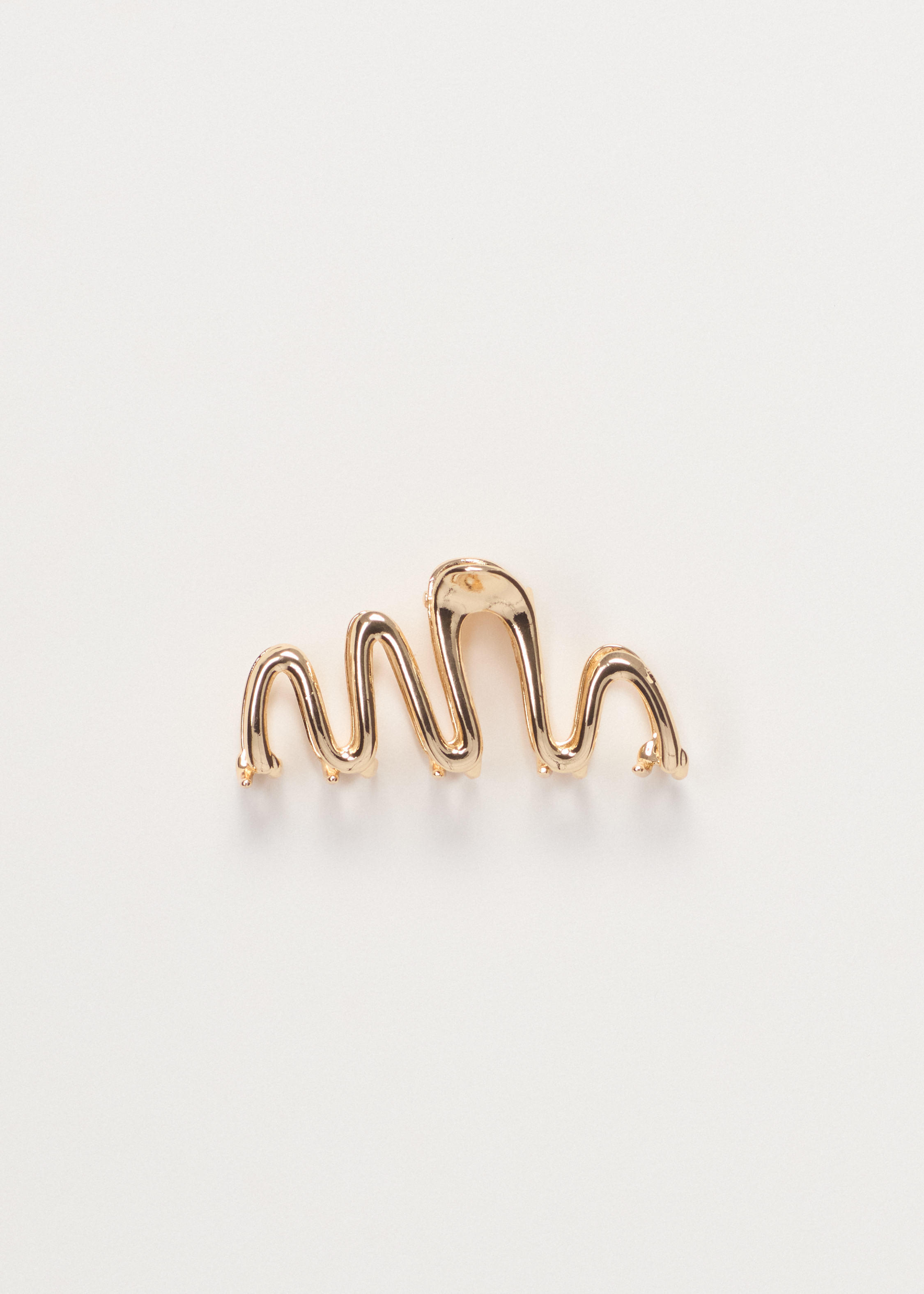 Haarclip golvend