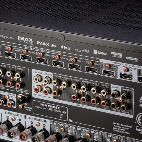 Marantz CINEMA 40 – exclusieve home-cinema met 9.4 kanalen Zwart