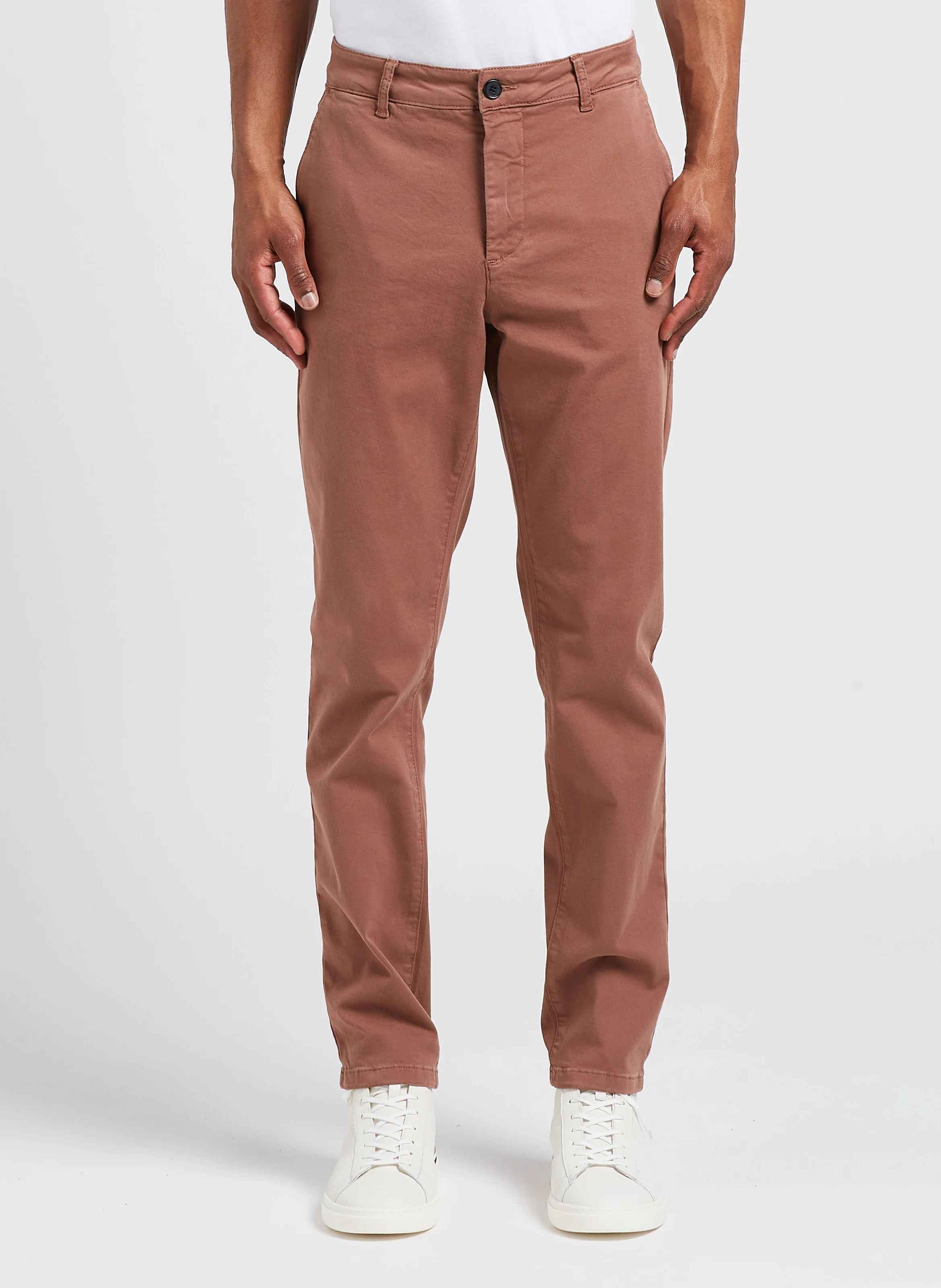 LAVIS - Pantalon droit en coton bio mélangé | Multicolore