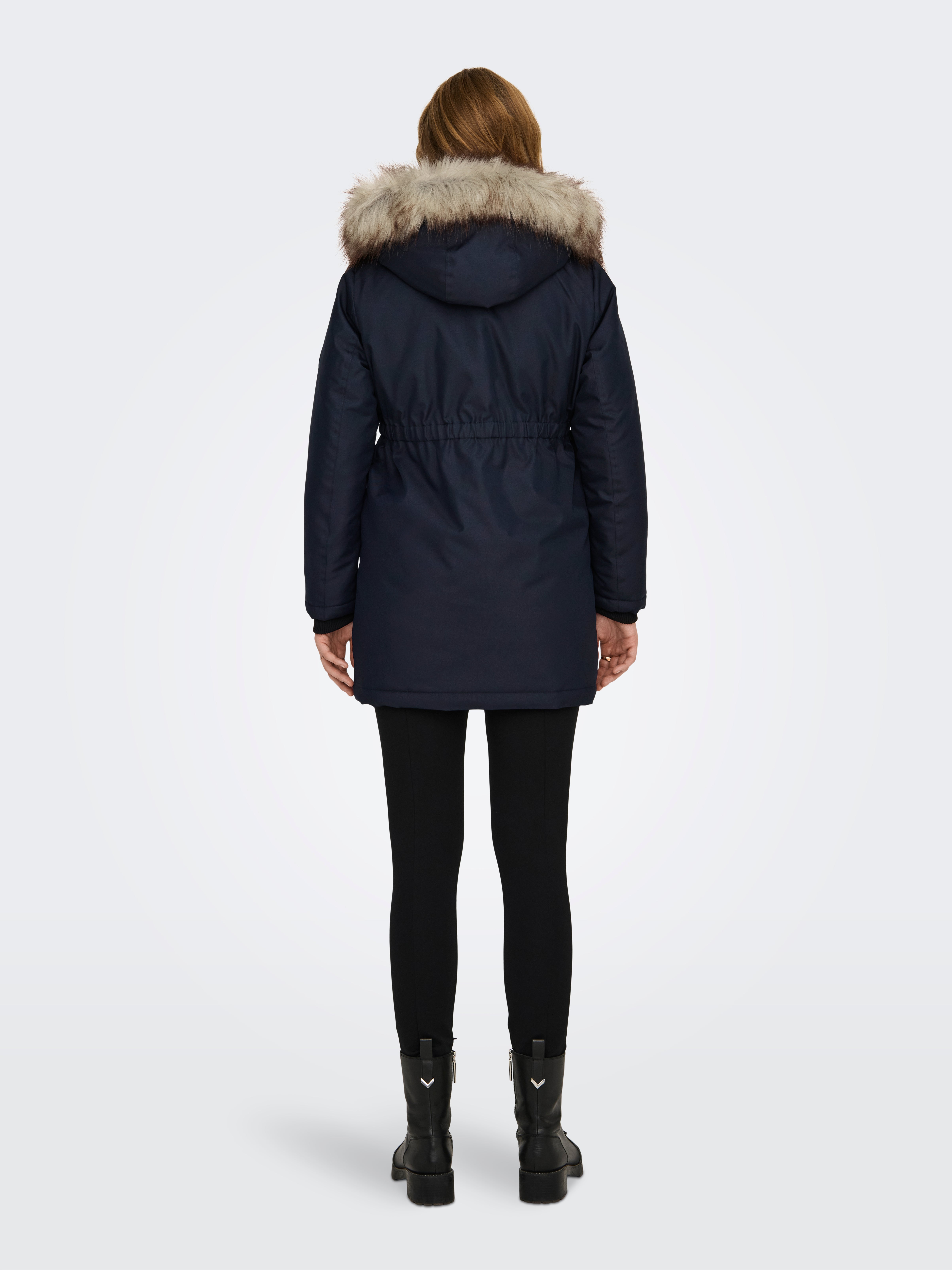 OLMIRIS Langer Parka Night Sky