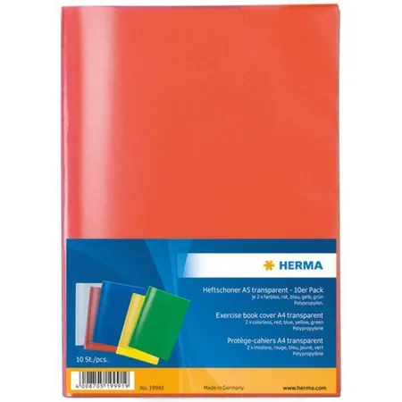 HERMA Heftschoner A5, transparent, 10 Stück