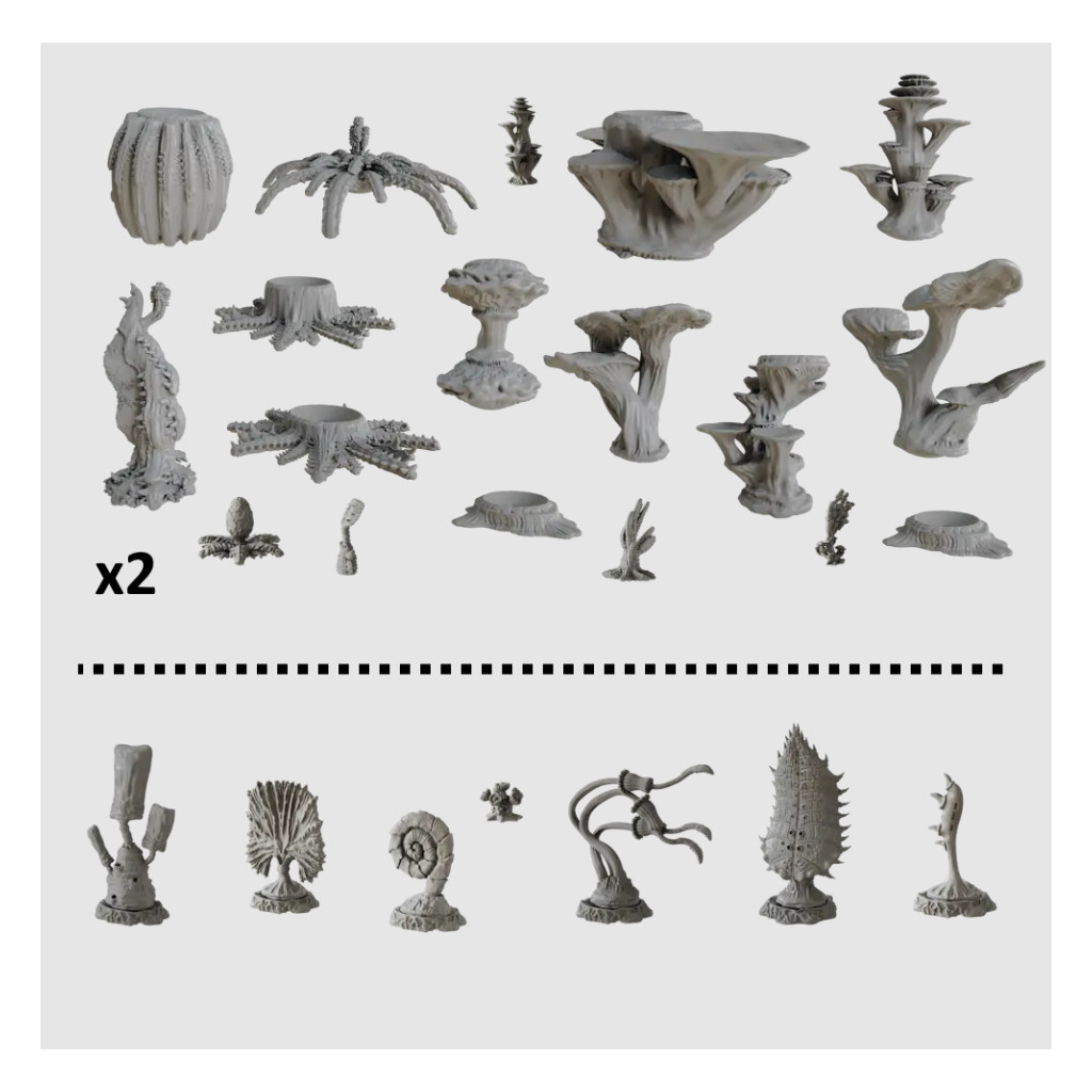Terrain Crate: Sci-Fi Terrain - Katakan IX