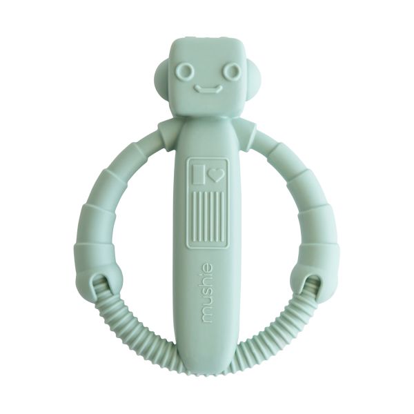 Mushie Rattle Bijtring - Robot