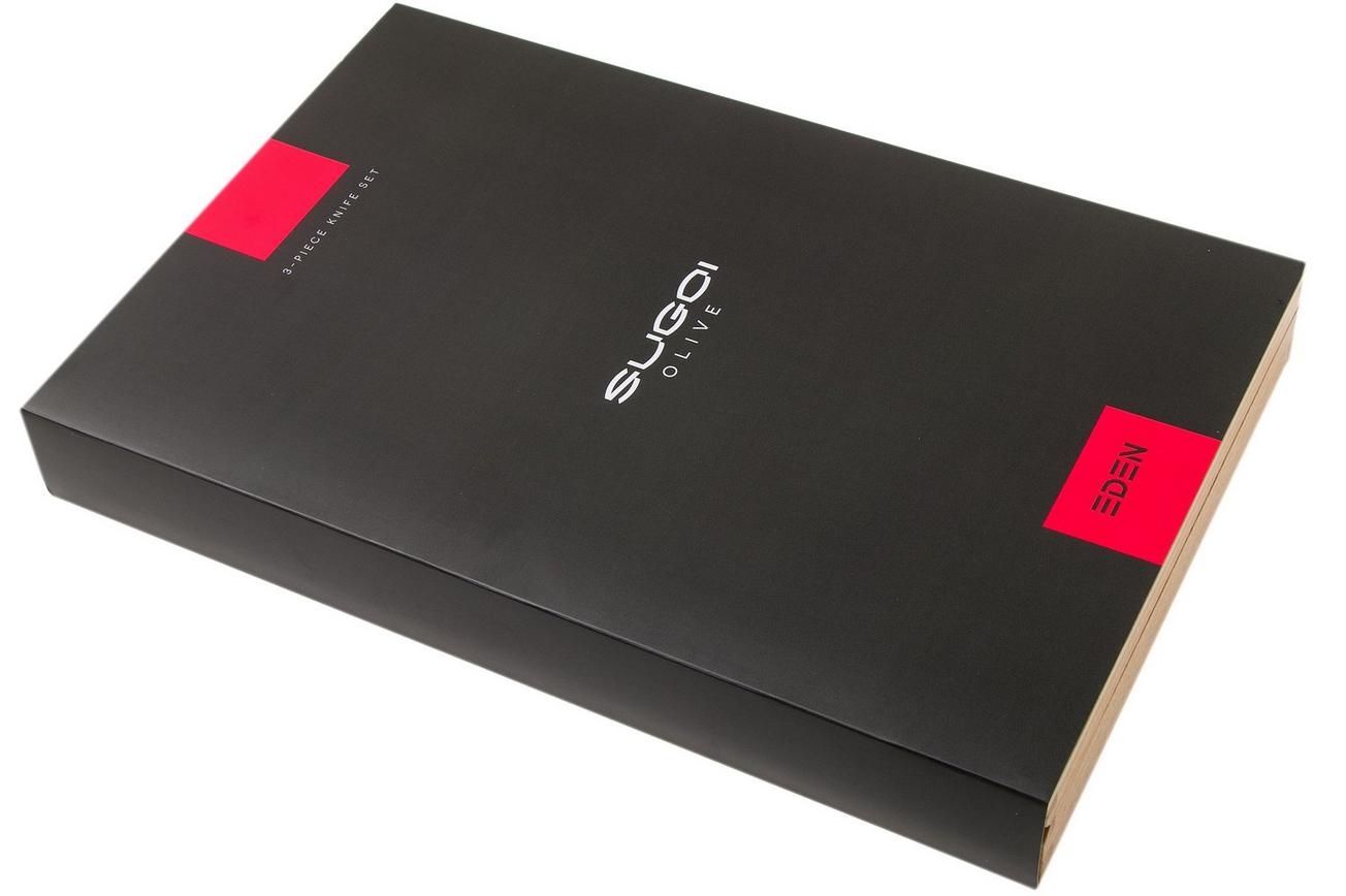 Eden Sugoi Olive 2090-S01, 3-delige messenset