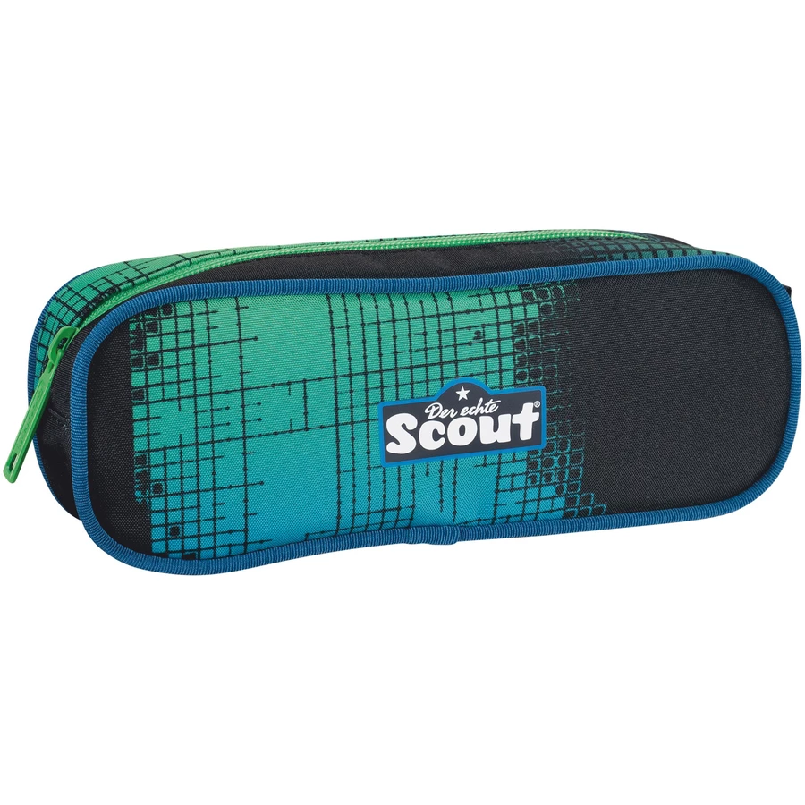 Scout Neo Exklusiv Movie Star - Schulranzen Set 5tlg. Blue Pixel