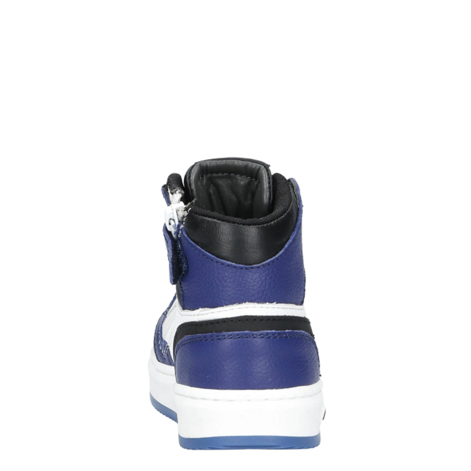 Pinocchio leren sneakers blauw/zwart