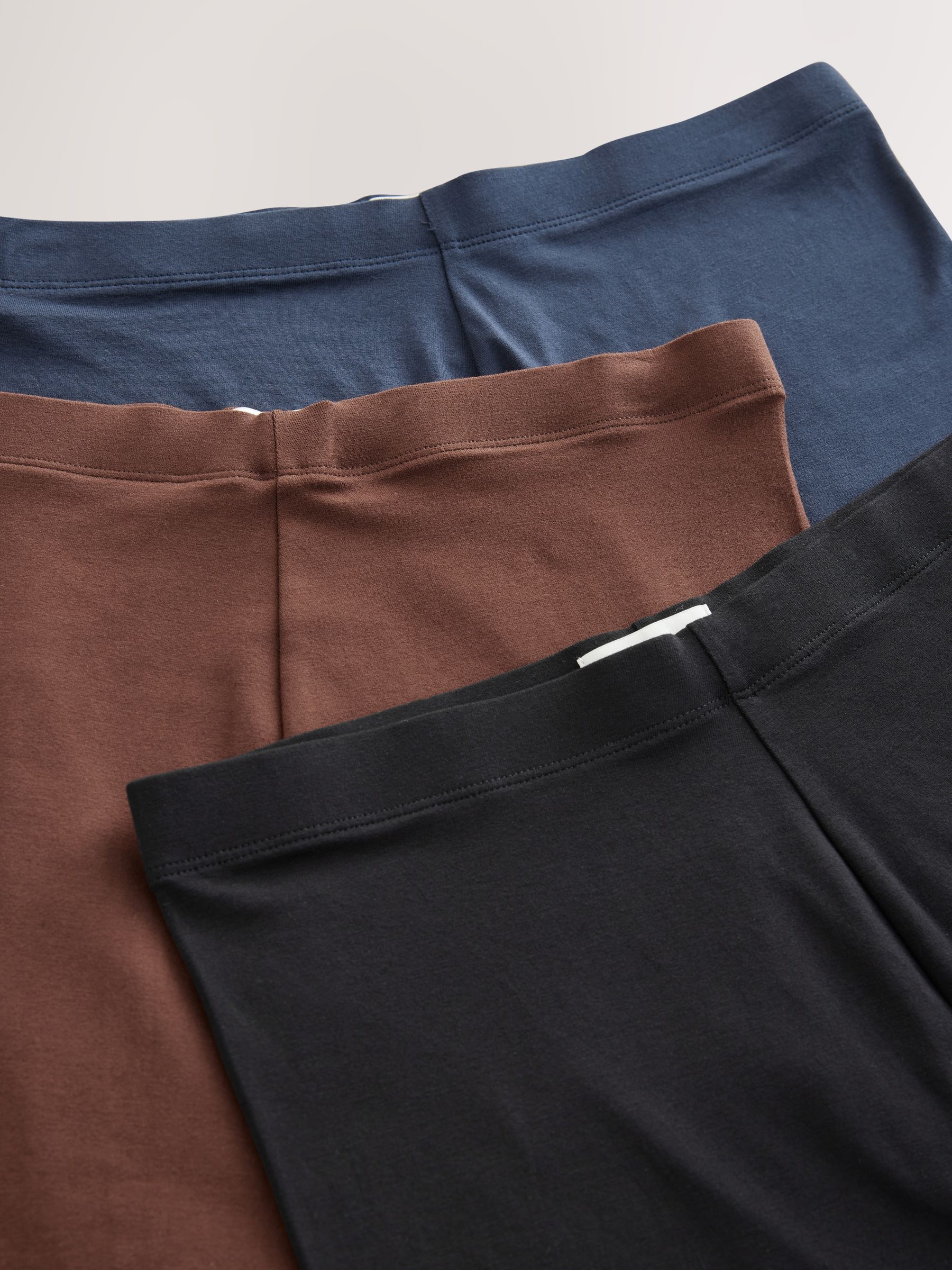 Black/Navy Blue/Brown - 3 Zwangerschapsleggings