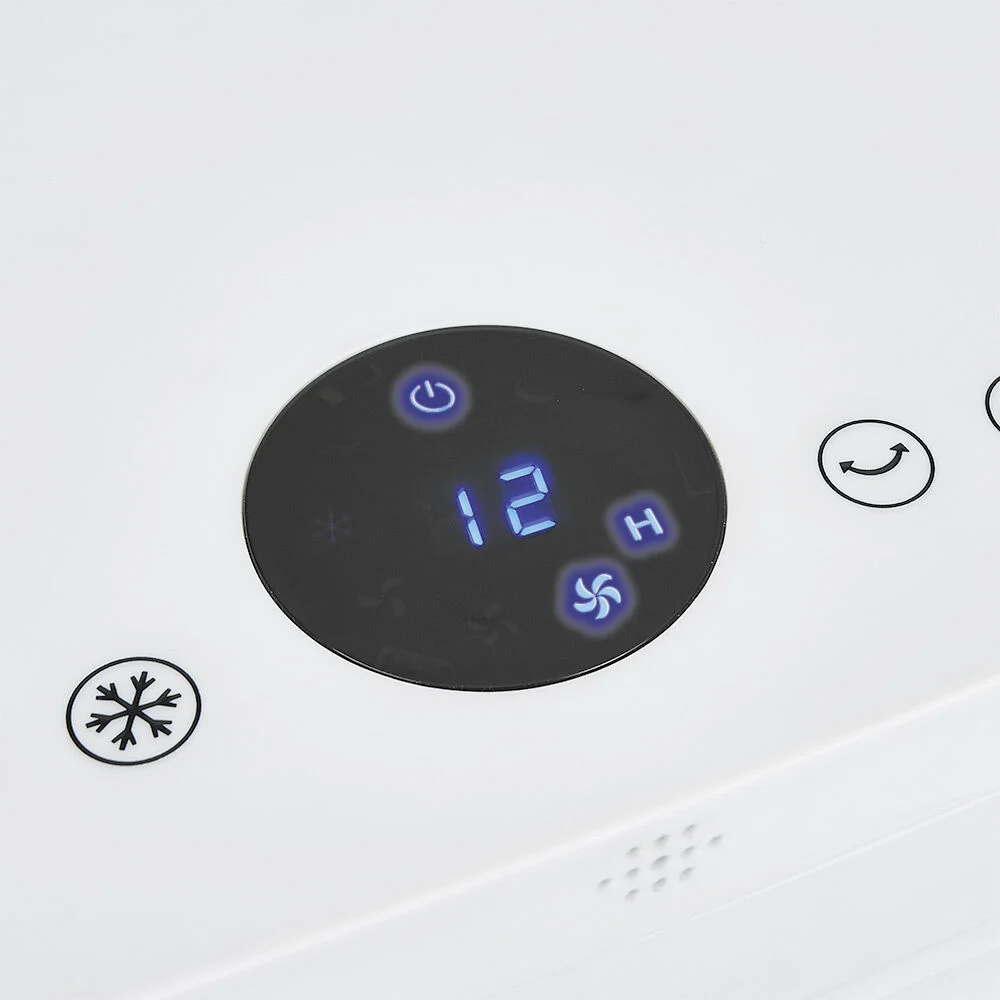 Rafraîchisseur d'air 11L à télécommande 70W - 30x30xH61,5cm