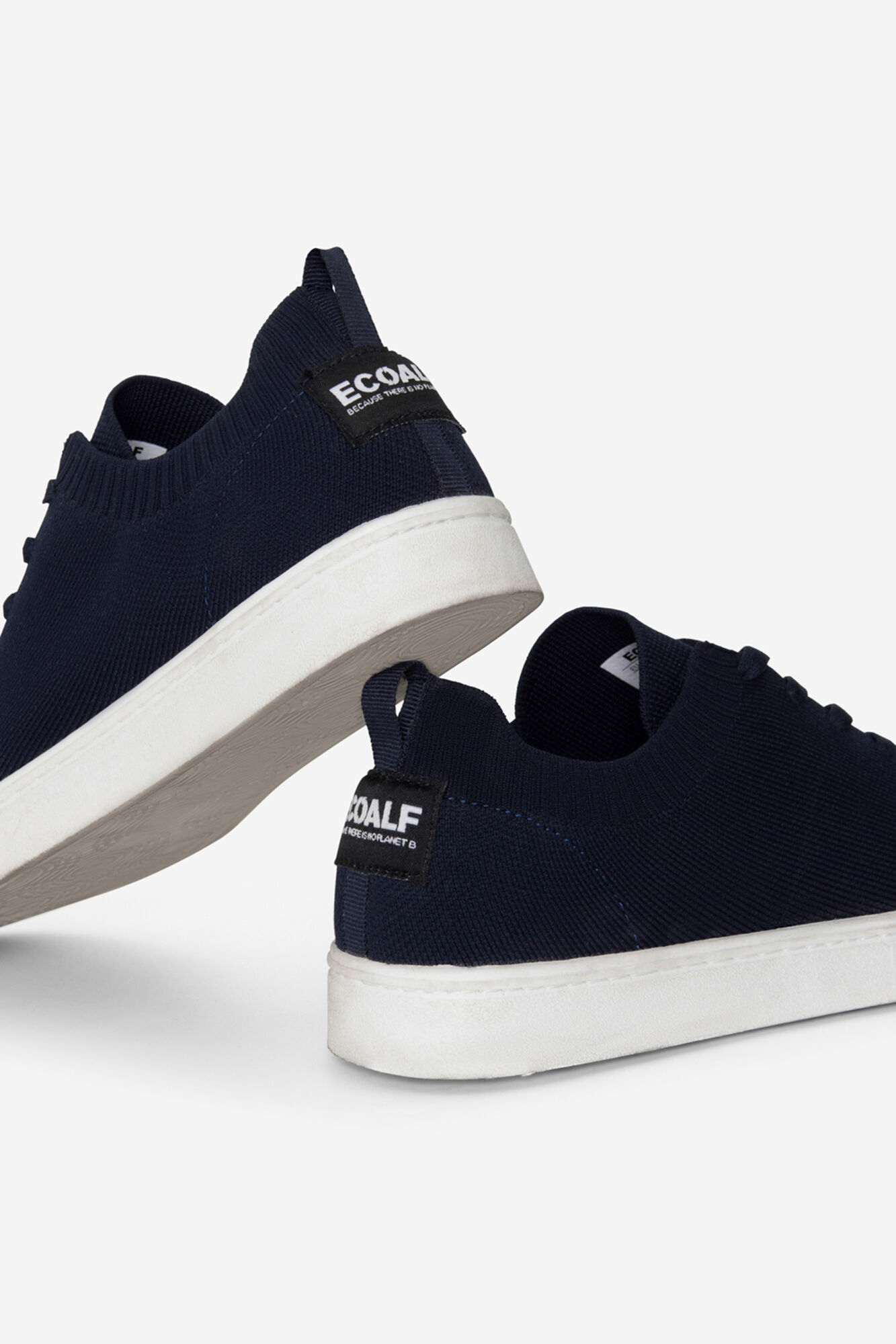 Pantufas de malha Sandford - Azul escuro