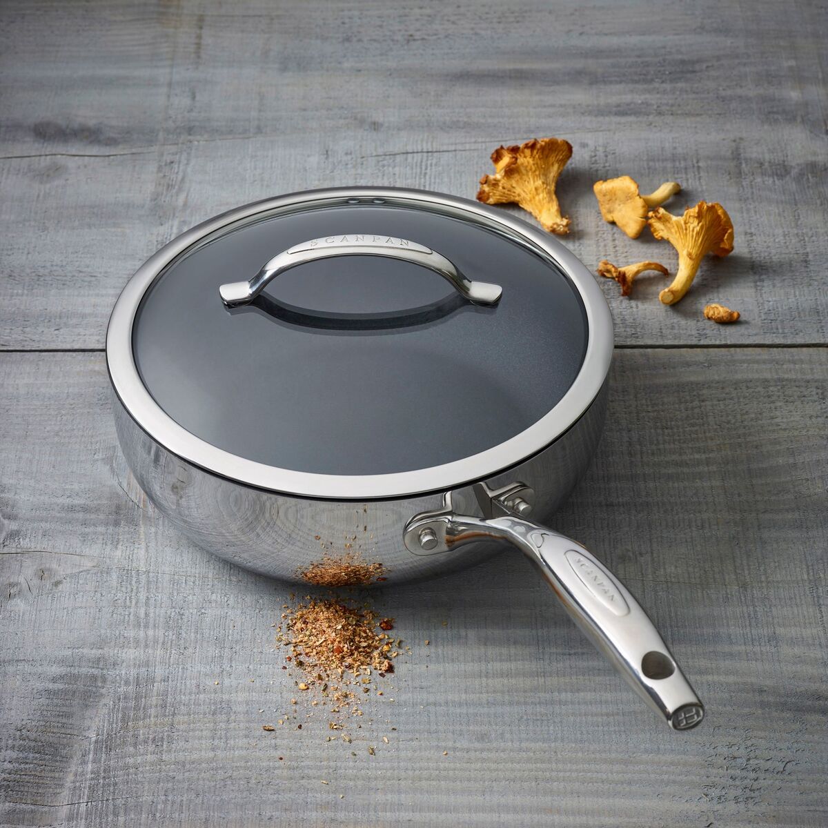 HaptIQ Sauterpanne med lokk 28 cm
