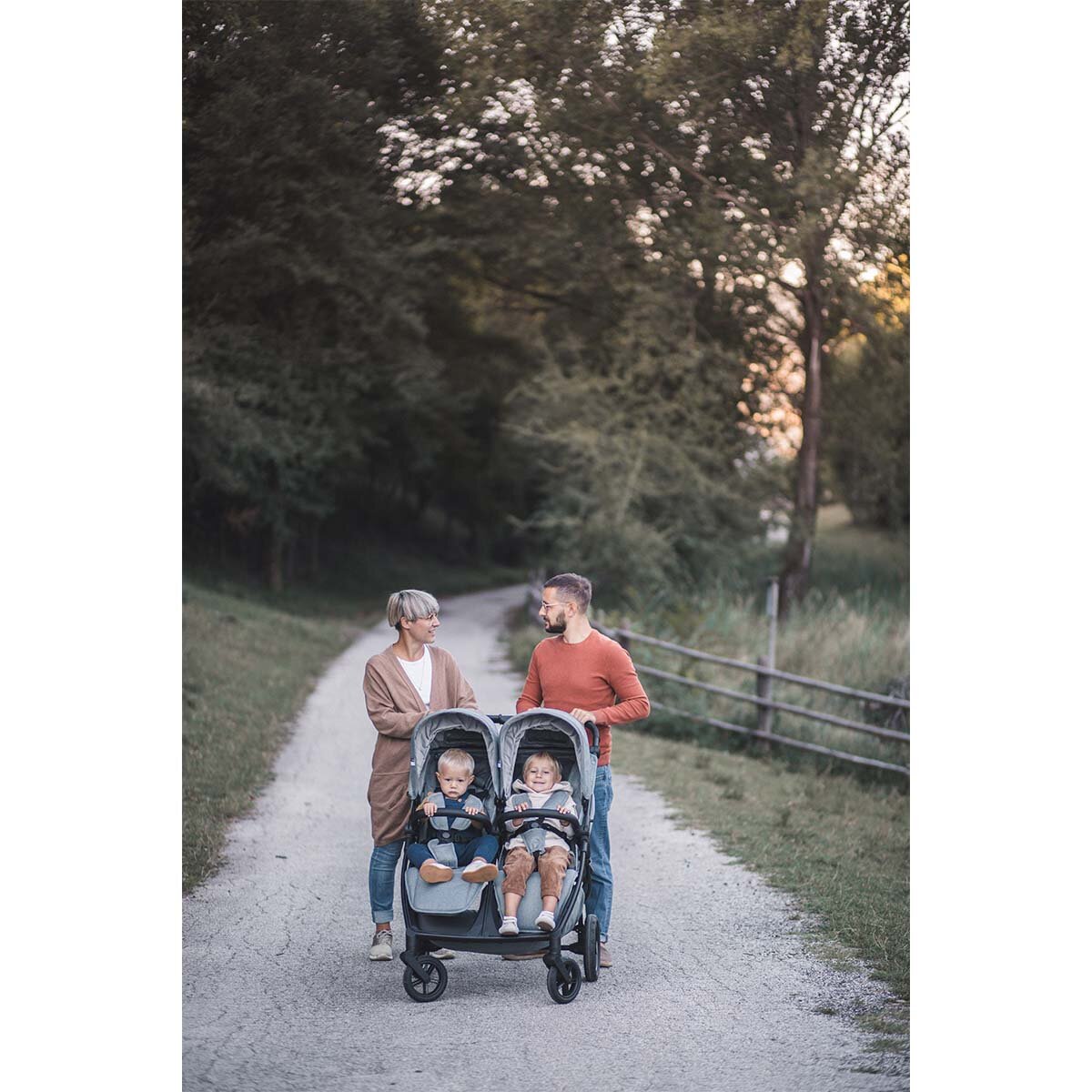 MAST Mast M.Twin x Zwillingswagen mit High Performance Reifen