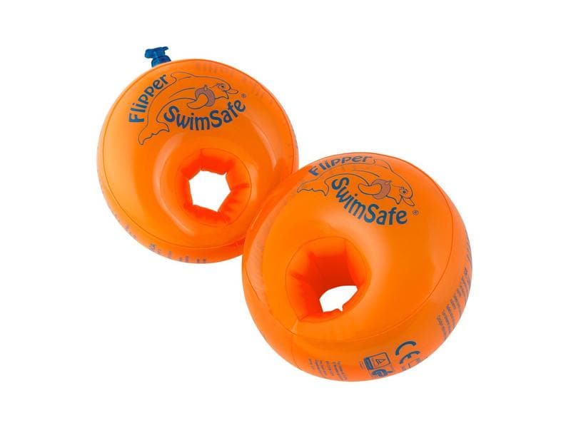Flipper SwimSafe Schwimmflügel SwimSafe Orange Flipper SwimSafe Schwimmhilfen mit unzerbrechlichem PE-Schaumkern